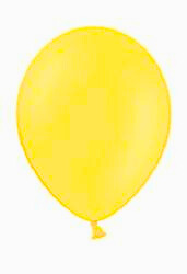 balony żółte 100 szt.