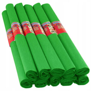 bibuła marszczona 10 szt. – zielona