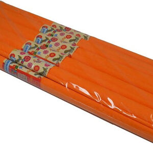 bibuła 10 szt. pomarańczowa 200 × 50 cm