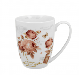 kubek uniwersalny w koszyczku secesja 360 ml