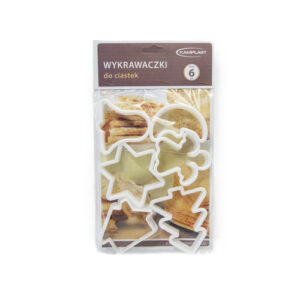 foremki do ciastek plastikowe 6 szt. – boże narodzenie