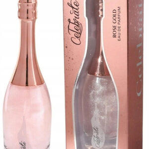perfumy celebrate rose gold z brokatem 100 ml