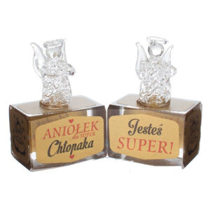 aniołek szklany dla chłopaka