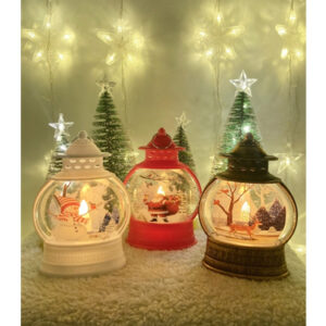 lampion okrągły + obrazek + 1 świeczka