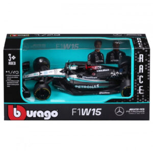 auto metalowe mercedes amg petronas f1 w15 team 1:43