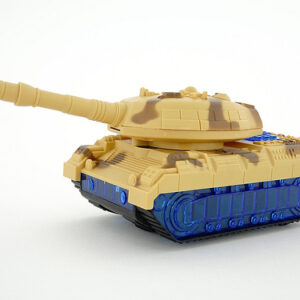 czołg na baterie, światło, dźwięk; 23,5x9x9 cm